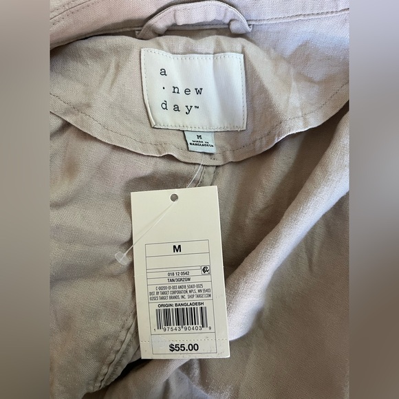 a new day Women's Beige Trench Coat - Picture 11 of 11